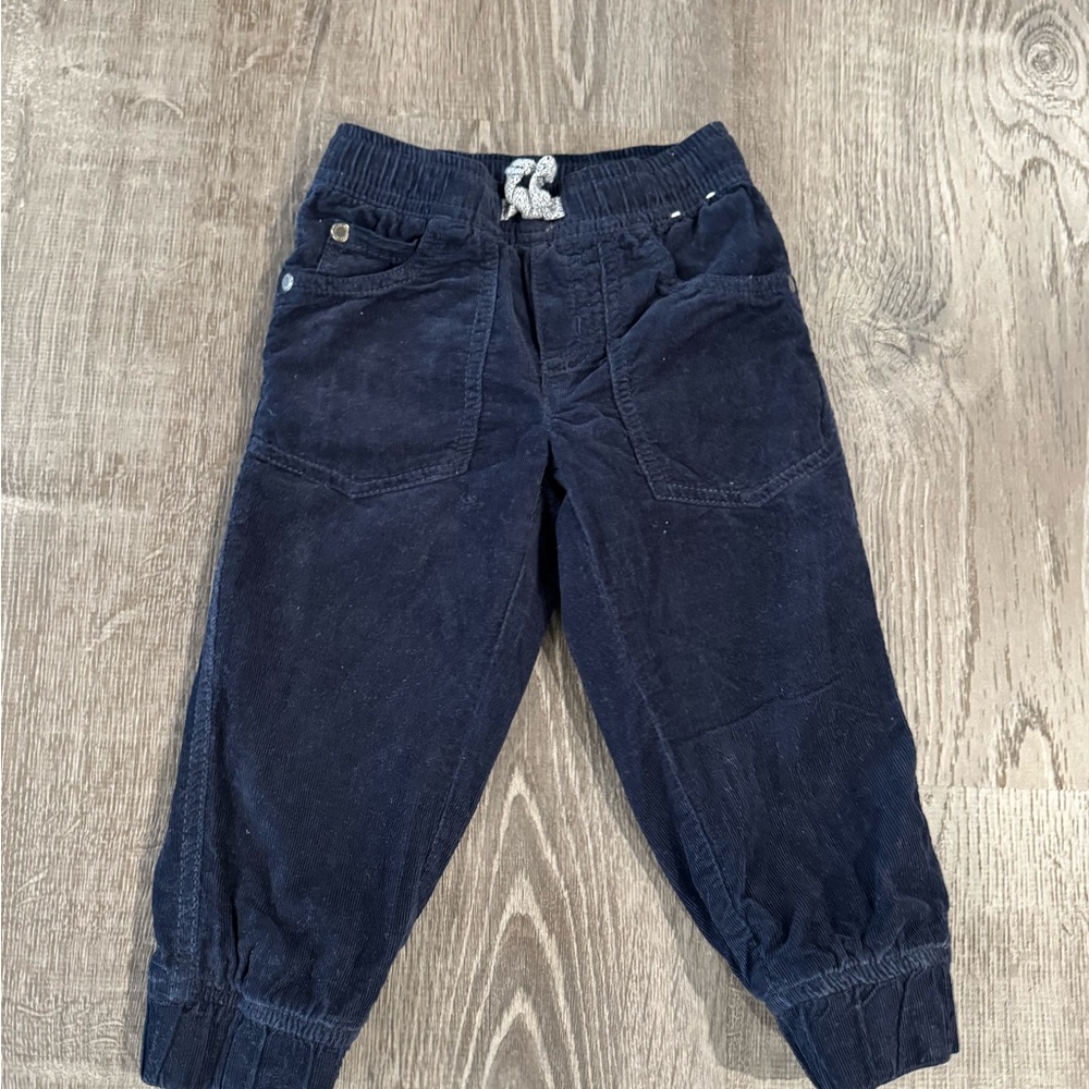 Gymboree Navy Corduroy Joggers